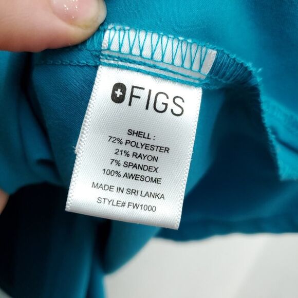 FIGS Set Limited Edition Blue Scrub Top And Scrub Bottoms Pants - Picture 6 of 16